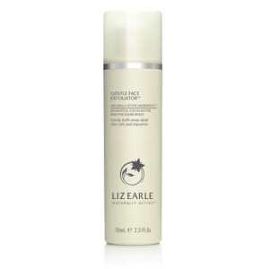 Liz Earle Face Exfoliator white bottle
